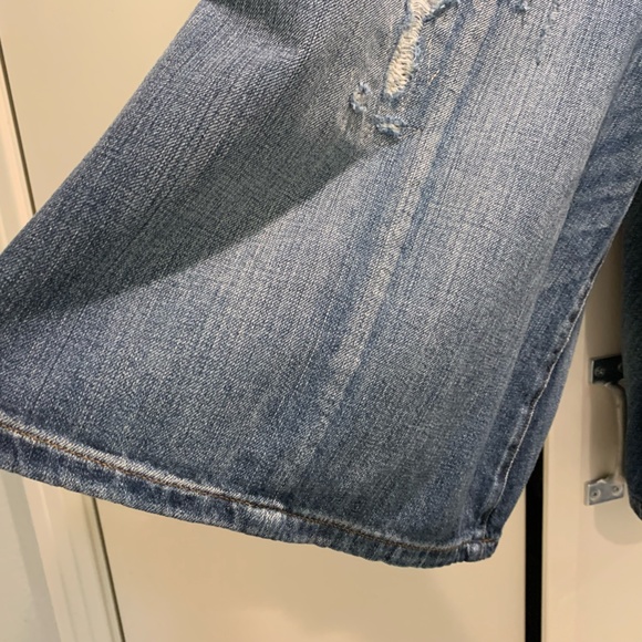 G Star Raw  distressed gaucho/culottes.  size 28    NWOT TTS. - Picture 2 of 5